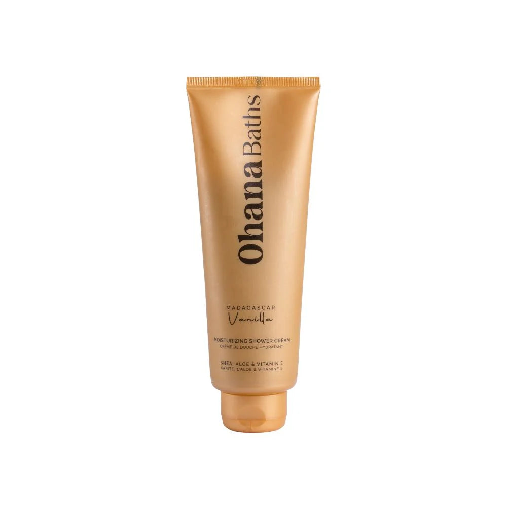 Ohana Baths Vanilla Moisturizing Shower Cream ‏ 250Ml