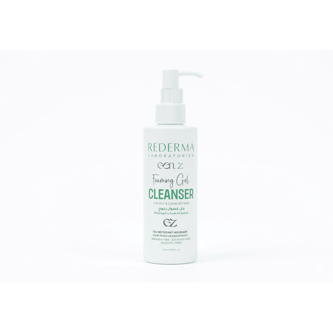 Rederma Foaming Gel Cleanser for Oily &amp; Acne-Prone Skin 200ML