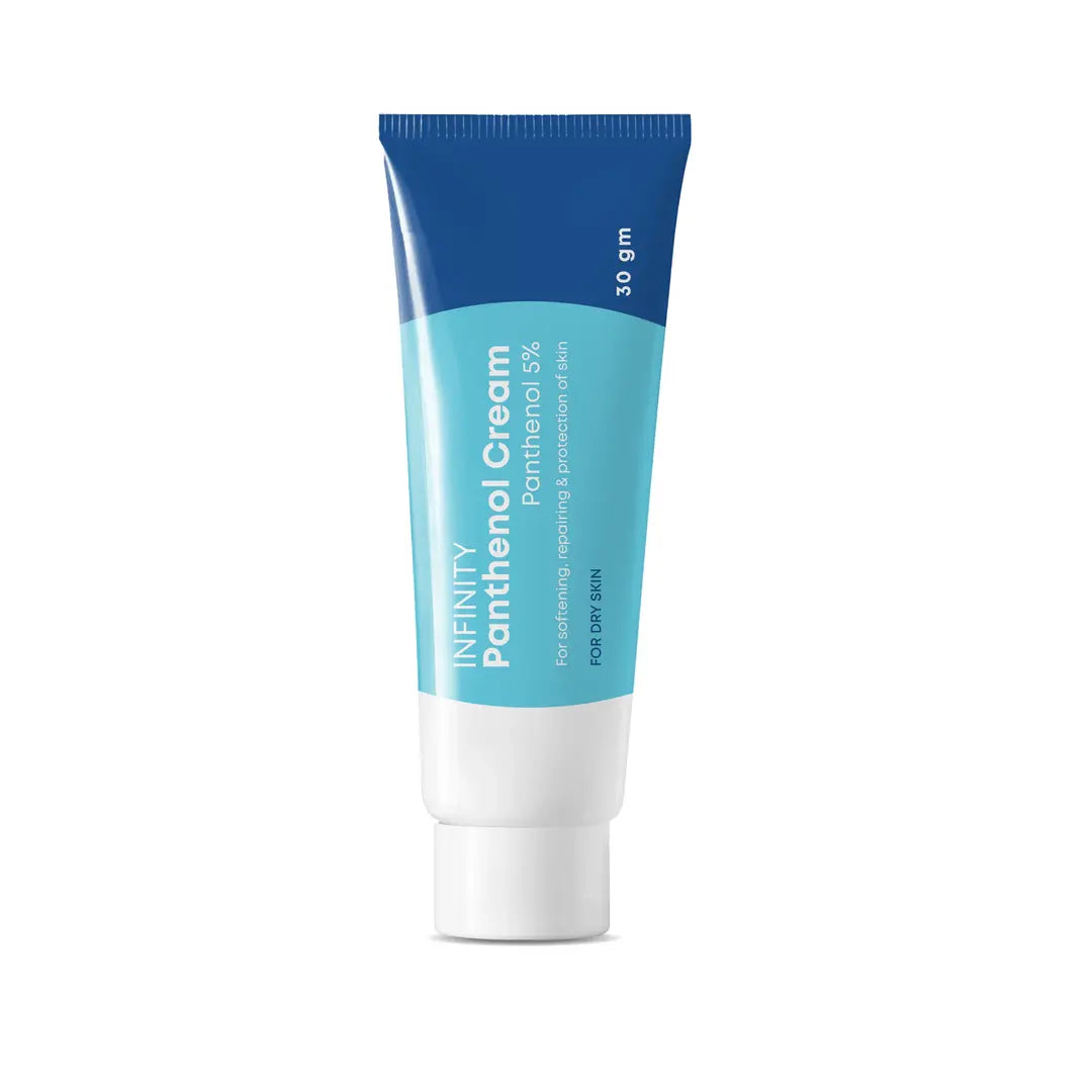Infinity Panthenol Cream 5% Softening Repair Dry Skin 30Gm