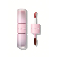 Sheglam Line To Shine Peel-Off Lip Stain & Gloss Duo-113 Rose Latte.