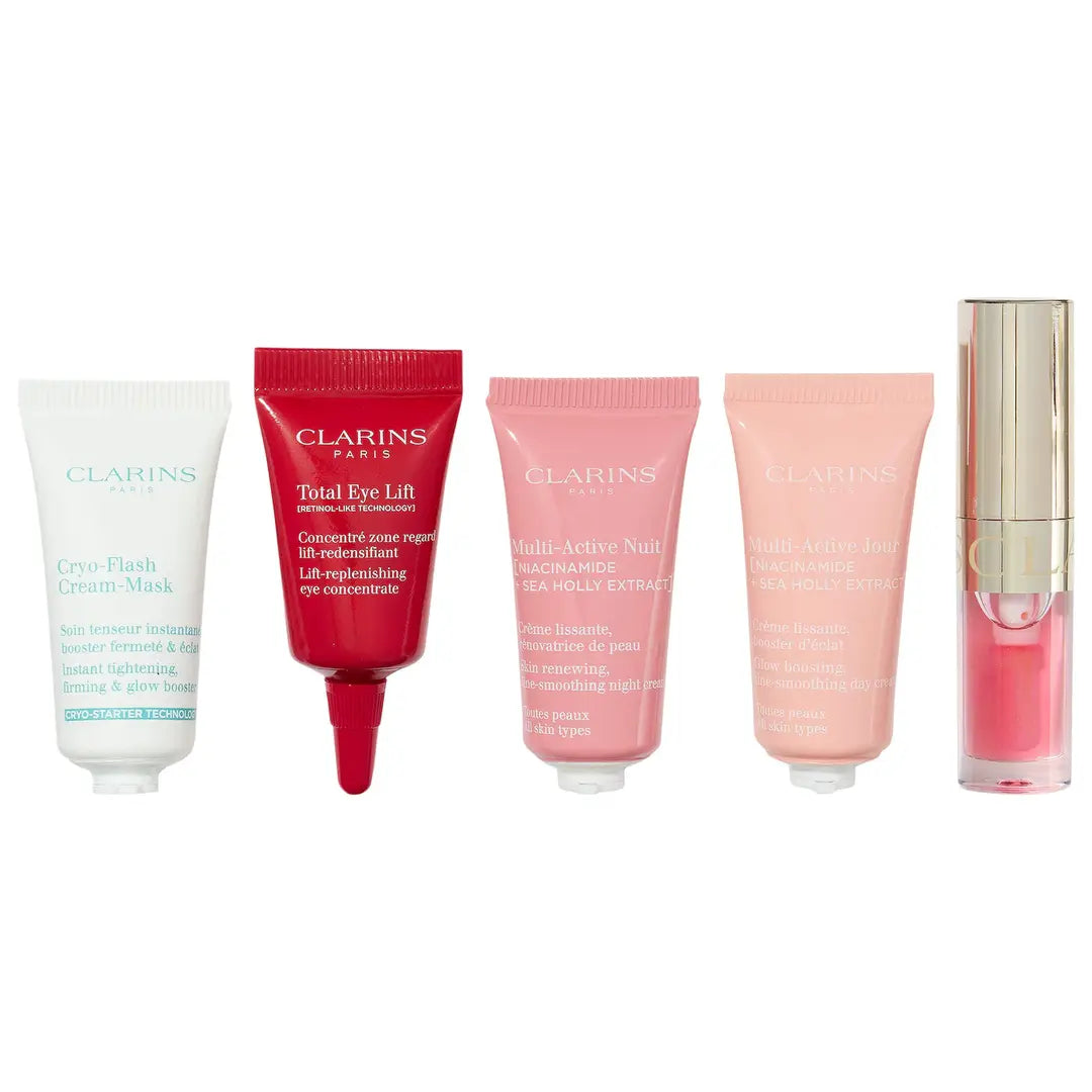 Clarins Lift And Glow Set Mini (5 Pcs)