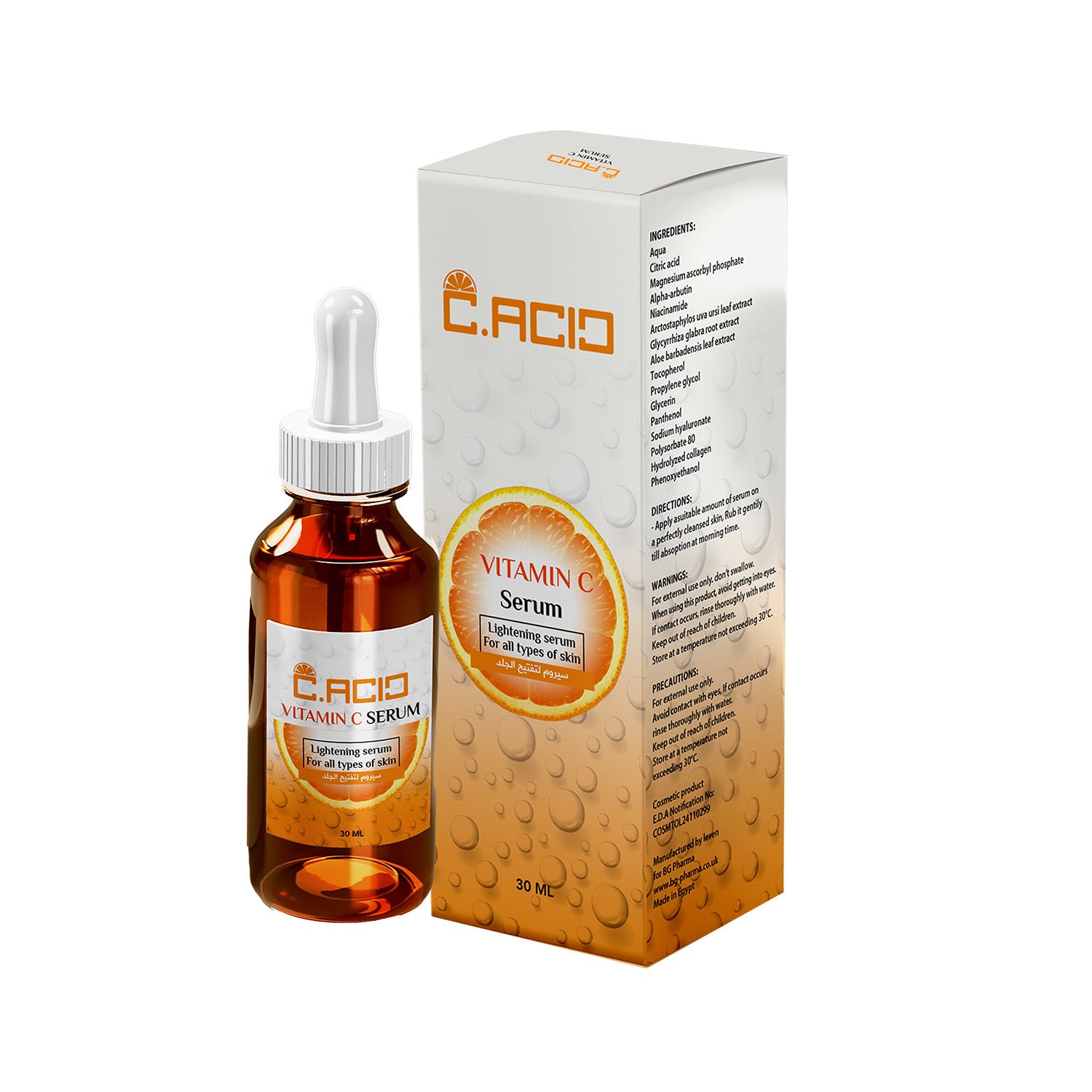 C.Acid Vitamin C Serum 30 Ml