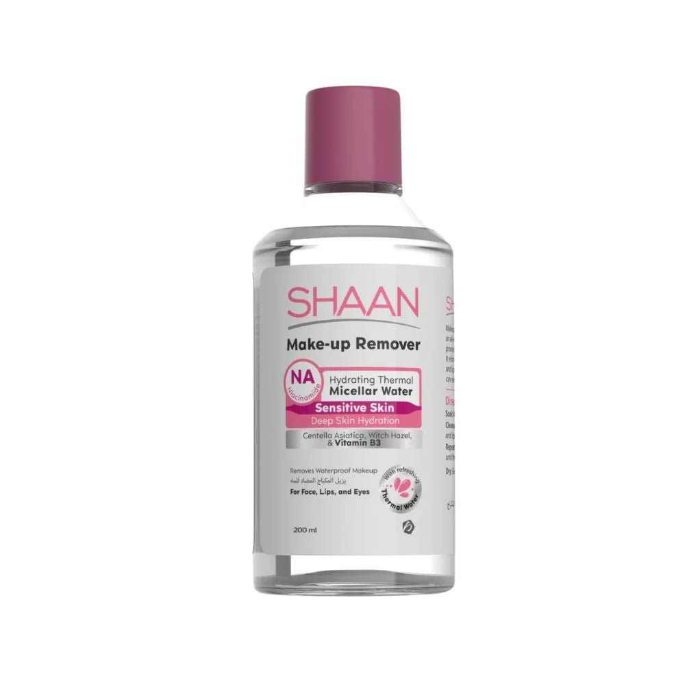 Shaan Hydrating Makeup Remover Micellar Water‏ 200Ml