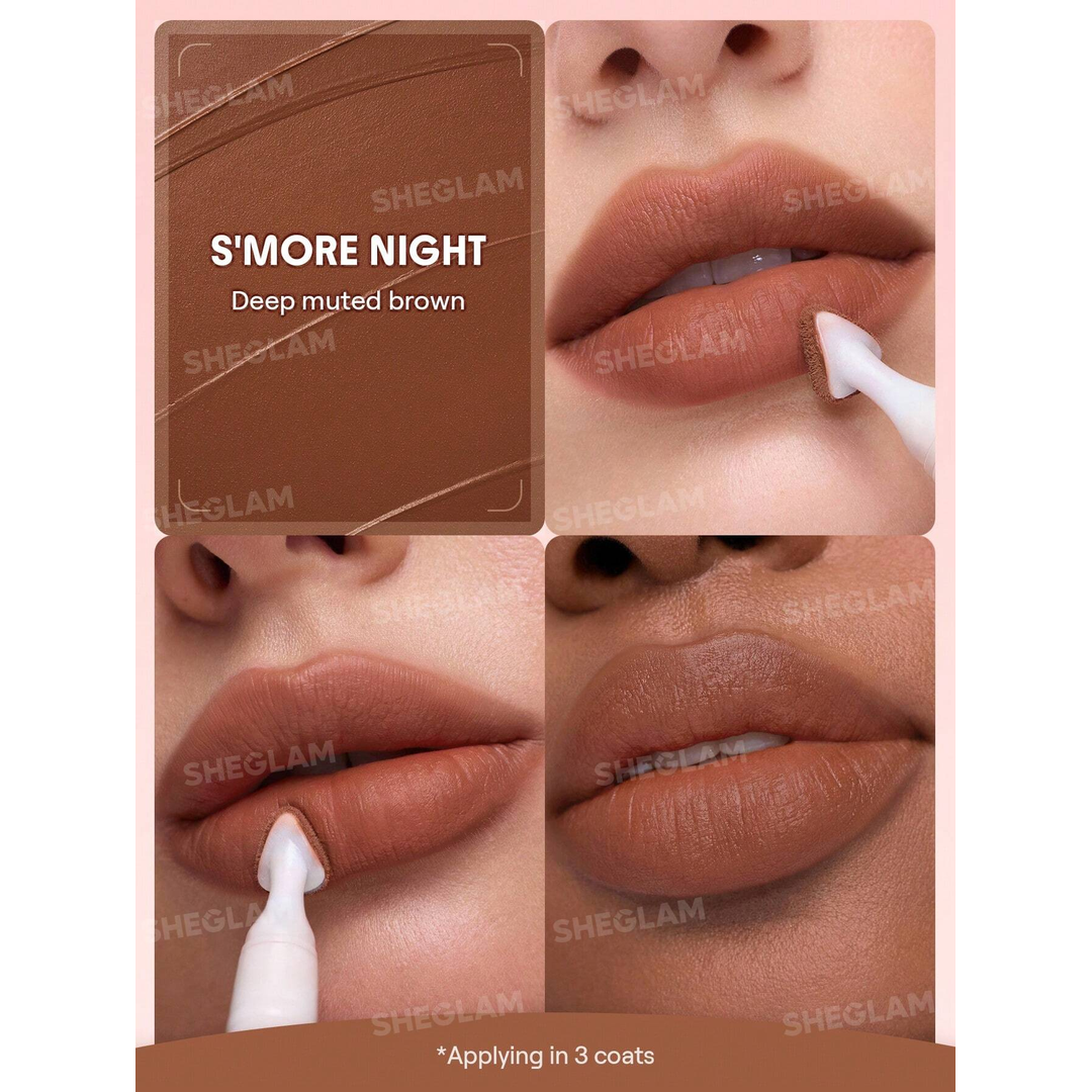 Sheglam Marshmallow Puff Lip Blur Pen-524 S'More Night.