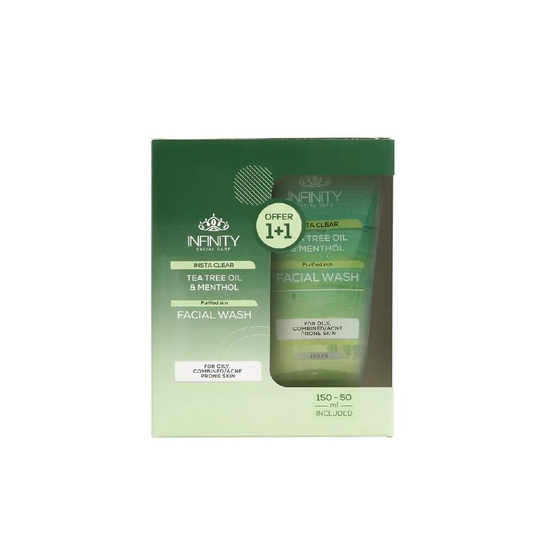 Infinity Facial Care Insta Clear Facial Wash - Promopack