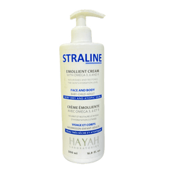 Straline Emollient Cream Face And Body Moisturizer 500Ml