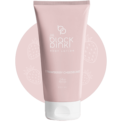 the black pink body lotion Strawberry cheesecake 230ml - Dr.Dawood Store