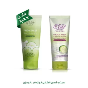 eva facial wash enriched yogurt and cocumber 150 ml