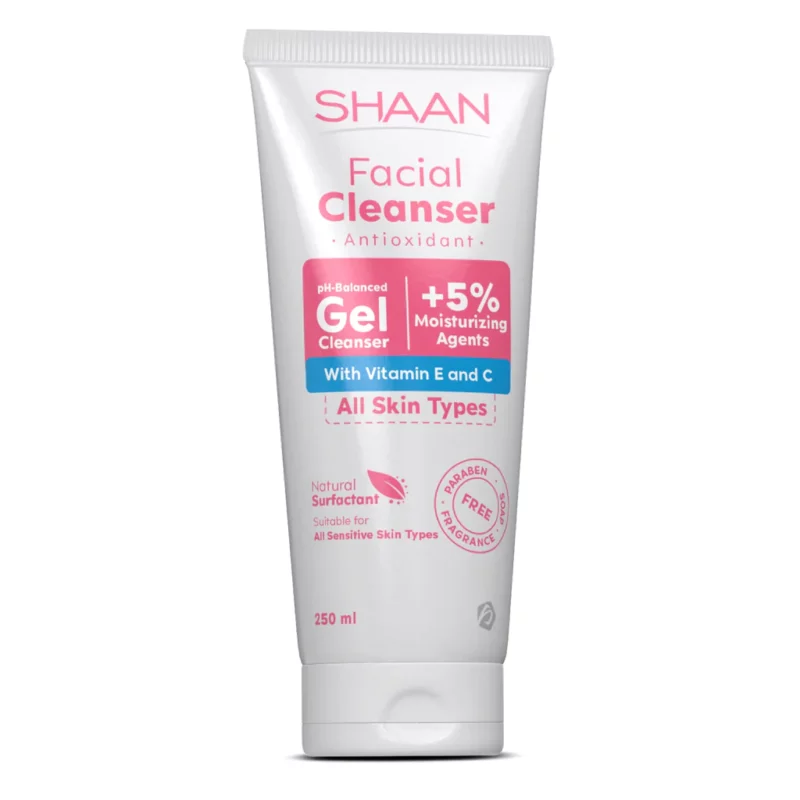 Shaan facial cleanser gel 250ml.