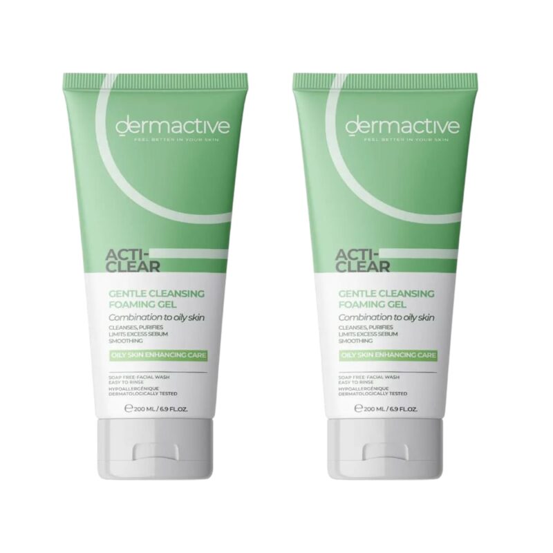 Offer Dermactive acti-clear foaming gel 200ml. (1+1)