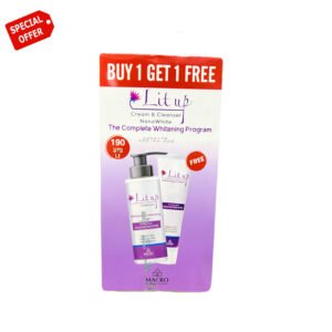 litup cream + cleanser
