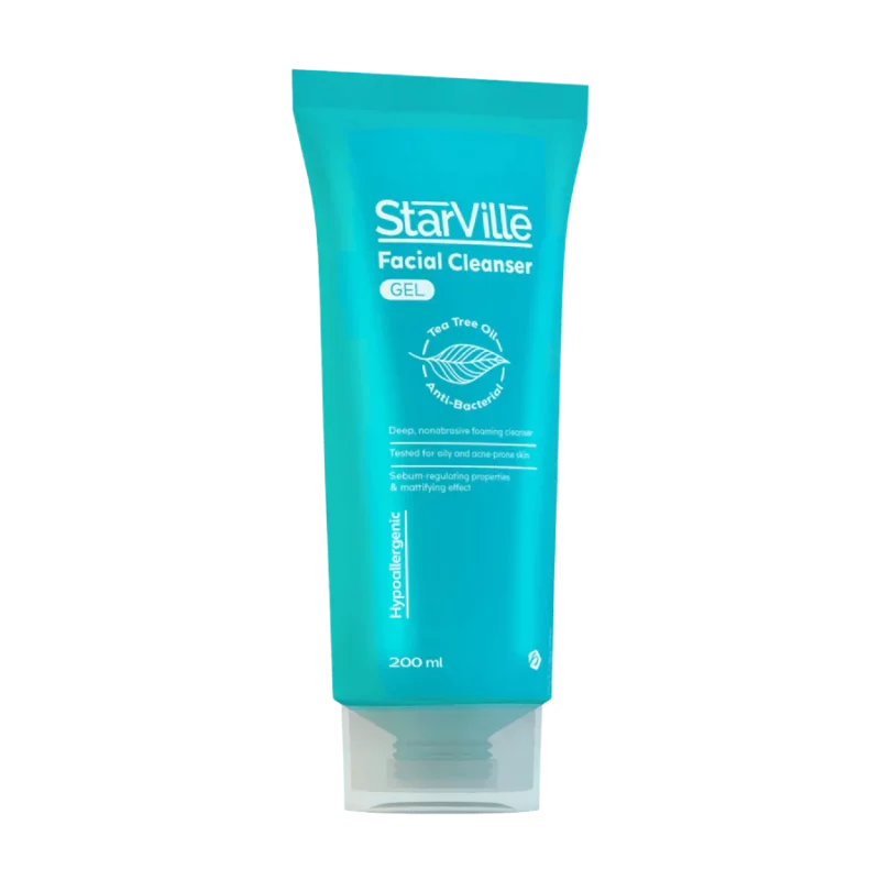 starville facial cleanser gel 200ml