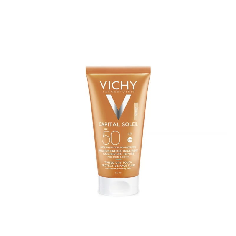 vichy capital soleil dry touch tinted 50ml