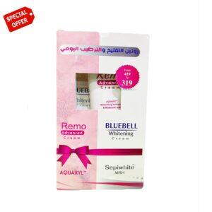 remo advanced + bluebell whitening cream