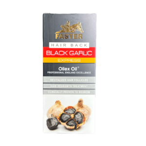 Faster Black Garlic Express Oil Hair Back black