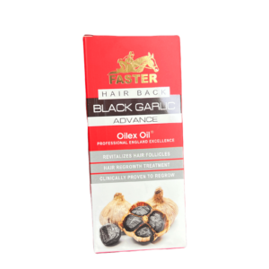 Faster Black Garlic advance Oil Hair Back red
