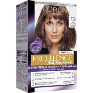 L’Oreal Excellence Ash Supreme 7.12 cool pearl blond