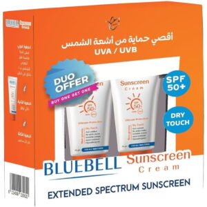 bluebell sunscreen cream dry touch 75gm 1+1