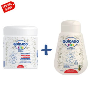 quidado hair shampoo 250ml + hair cream 250gm