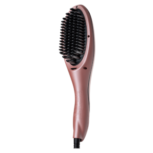 Rush Brush Hair Straightener Brush, Rose Gold - S3