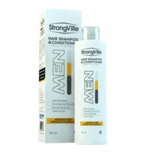 StrongVille Men Hair Shampoo & Conditioner Frizz Control 220 ml
