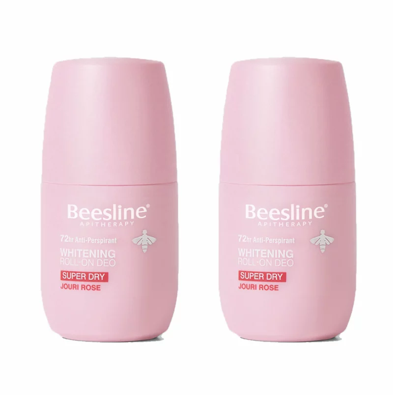 beesline whitening roll on jouri rose 1+1
