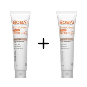 Bobai sunscreen cream spf80 Tinted 1+1