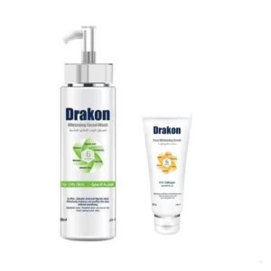 Drakon whitening routine for oily skin