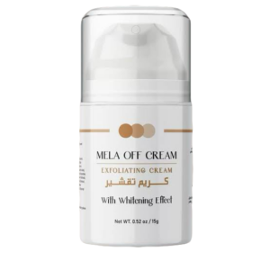 Mela off cream exfoliating cream 15gm