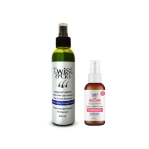 Twist and Go offer anti hair loss lotion + Condensed lotion