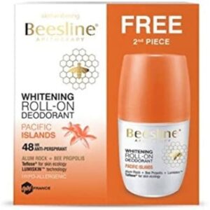 Beesline Whitening Roll-On Deodorant Pacific Islands 50ml 1+1