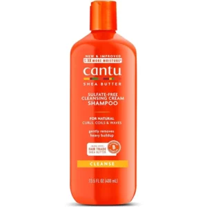 Cantu Sulfate-Free Cleansing Cream Shampoo with Shea Butter for Natural Hair 400ml