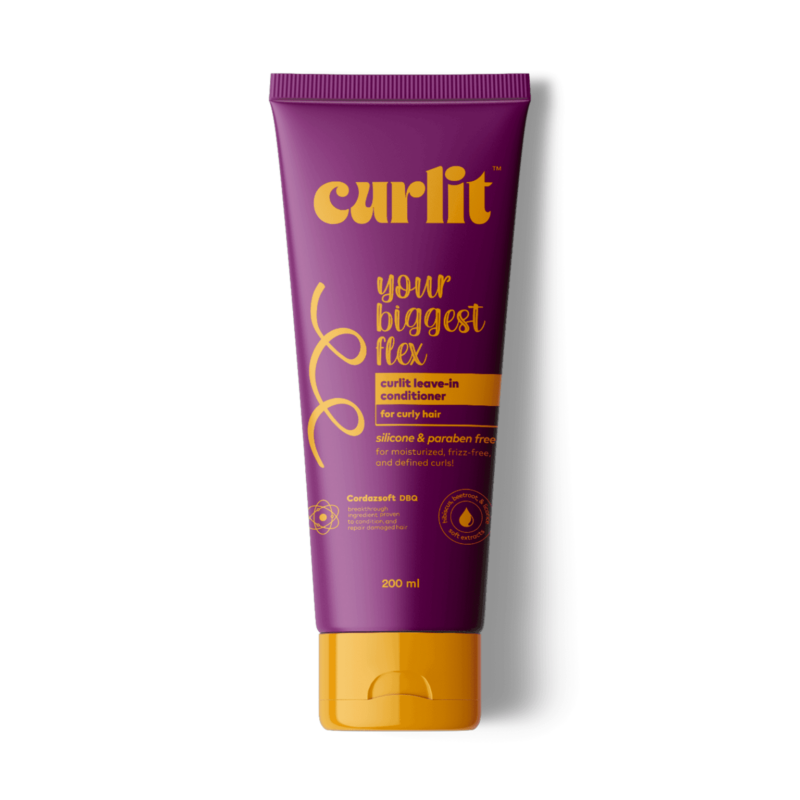 Curly leave-in conditioner
