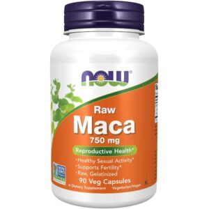 Now Supplements, Maca (Lepidium meyenii) 750 mg Raw