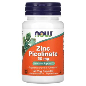 Zinc Picolinate, 50 mg, 60 Veg Capsules