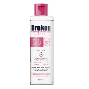 Drakon 5 In 1 Whitening Micellar Water 500ml