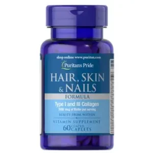 Hair, Skin & Nails Formula 60 Caplets