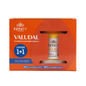 Infinity Valudal Vitamin D3 Gummies 1+1