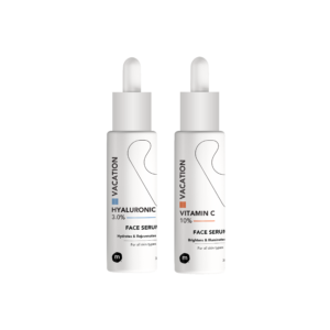 Lip lightening&plumping routine ( Vacation Hyaluronic + Vacation Vitamin C )