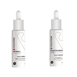 Vacation niacinamide 10% serum 30ml+ Vacation Retinol Serum 1% 30ml