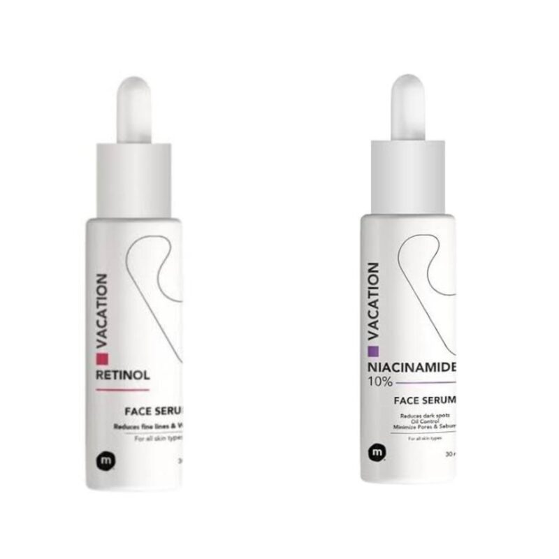 Vacation niacinamide 10% serum 30ml+ Vacation Retinol Serum 1% 30ml