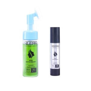 Agera lightening routine cleanser + lighting cream
