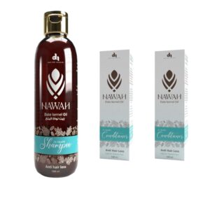 Nawah Shampoo 500ml + 2 nawah conditioner 100ml offer