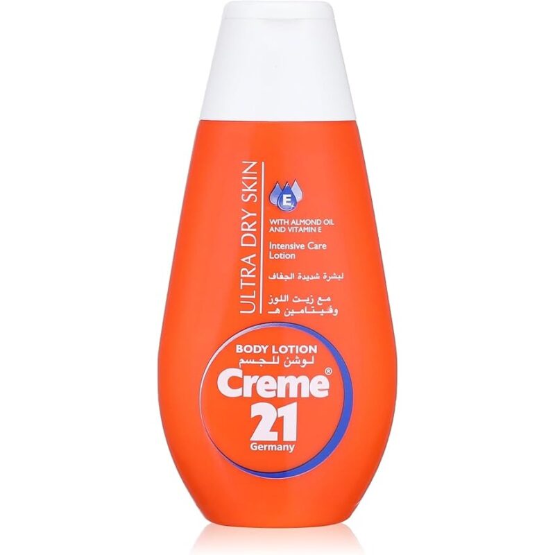 Creme 21 – Body Lotion Ultra Dry Skin – With Almond Oil And Vitamin E