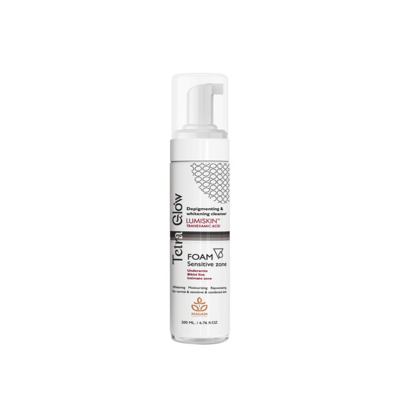 Tetra Glow Sensitive Zone Foam Cleanser