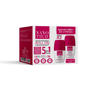 Nano Treat Whitening Roll On Rose Vanilla