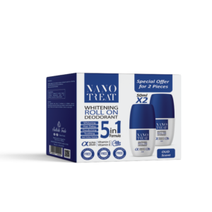 Nano Treat Whitening Roll On Oud offer 1+1