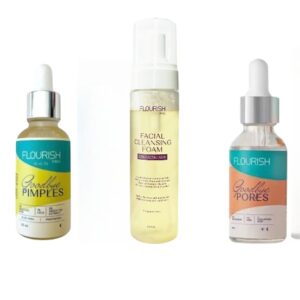 Flourish ( niacinamide + facial cleansing foam +  Salicylic Acid )