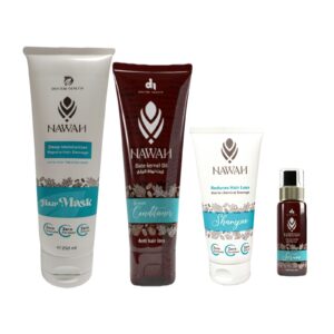 Nawah (  conditioner 100ml +  shampoo 100ml + serum 50ml + hair mask 250ml )