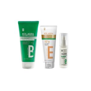 Kolagra ( sun screen + cleanser + niacinamide serum )